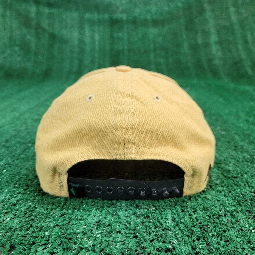 Vintage Emerica Hat Cap Adult Adjustable Yellow Snapback Spellout Skateboard